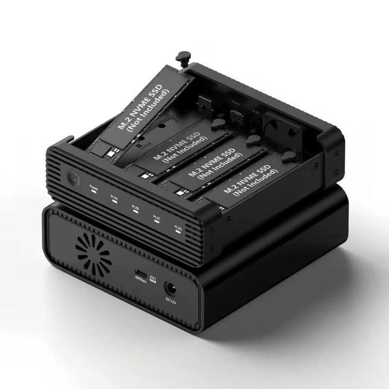 Nvme Ssd - Aluminum M2 4-Bay USB4 External NVME