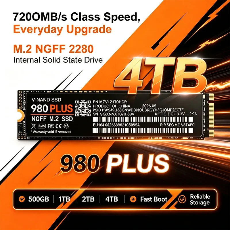Ssd 500Gb - 980 PLUS Internal M.2 NGFF 2280
