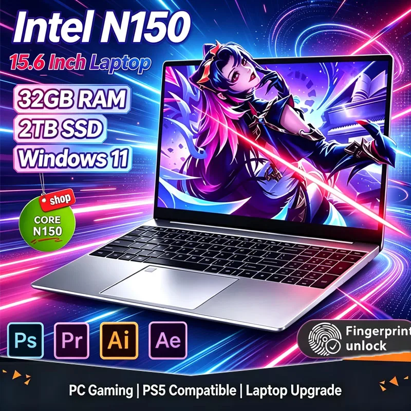2026 New 15.6' Intel N150 Wind - Ssd 2Tb recension och pris