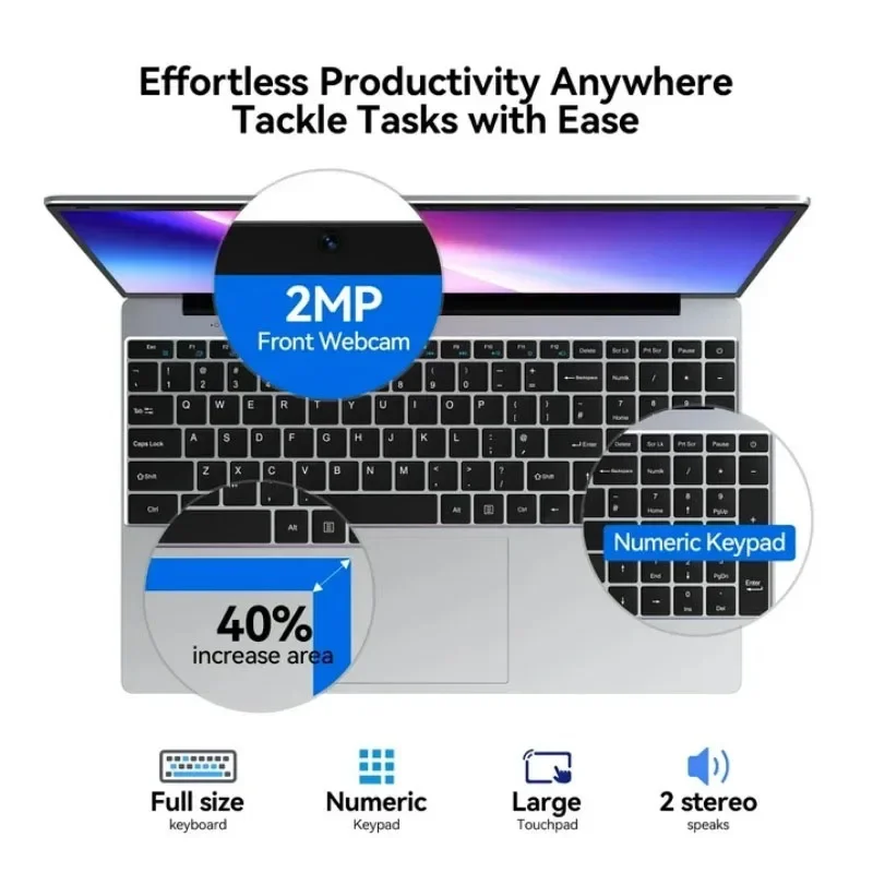 2026 New 15.6' Intel N150 Wind - Ssd 2Tb recension och pris