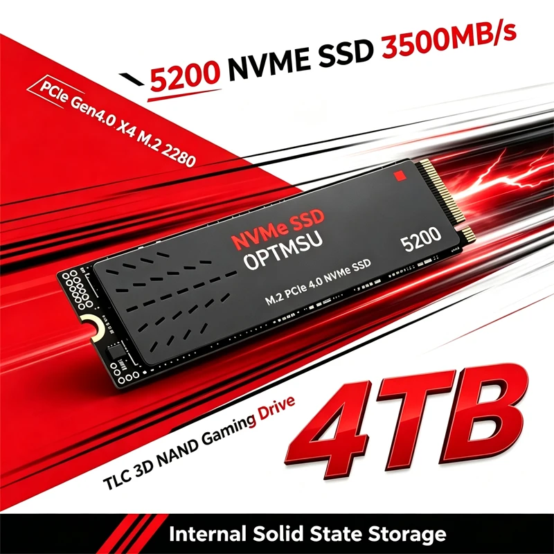 5200 NVMe SSD PCIe Gen4.0 X4 M - Ssd 500Gb recension och pris