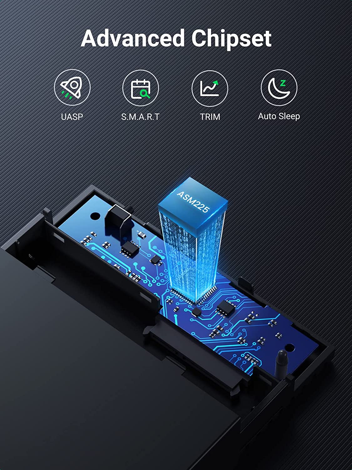 UGREEN External Hard Drive Enc - Sata Ssd recension och pris