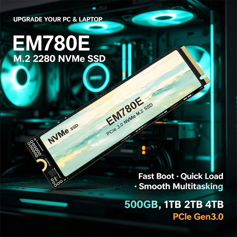 Internal M.2 NVMe SSD EM780E P - Ssd 500Gb recension och pris