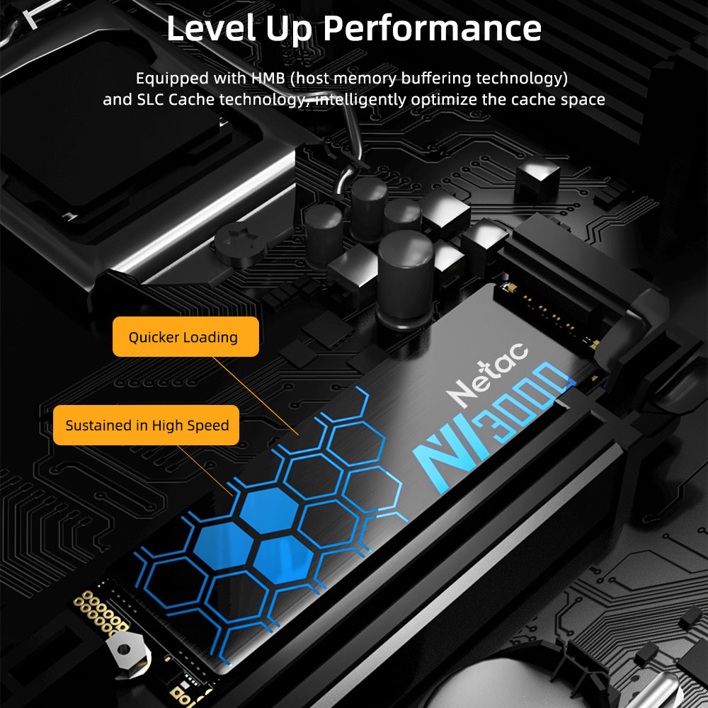 Netac SSD NVME M2 250GB 500GB  - Ssd 500Gb recension och pris