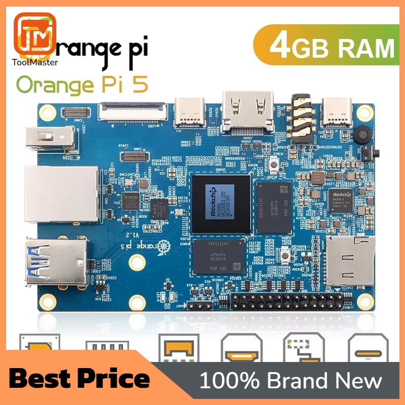 【Hot Sale】Orange Pi 5 4GB RK35 - External Ssd recension och pris