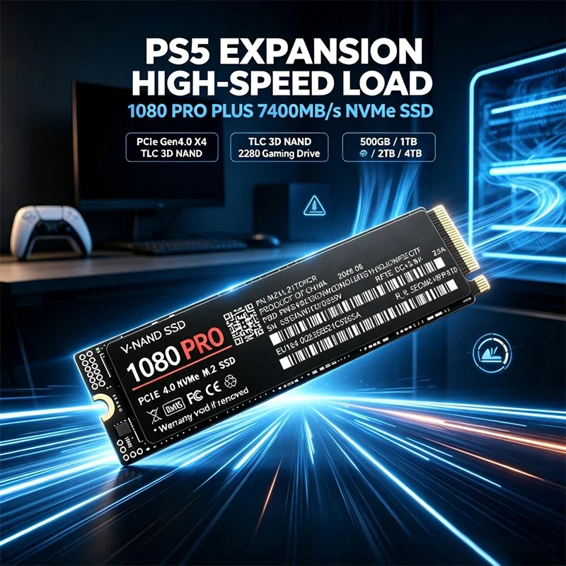 7400MB/s Internal M.2 NVMe SSD - Ssd 500Gb recension och pris