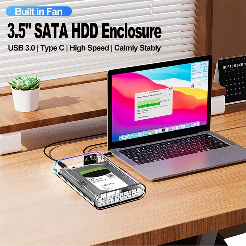 3.5IN HDD/SSD Enclosure Transp - External Ssd recension och pris