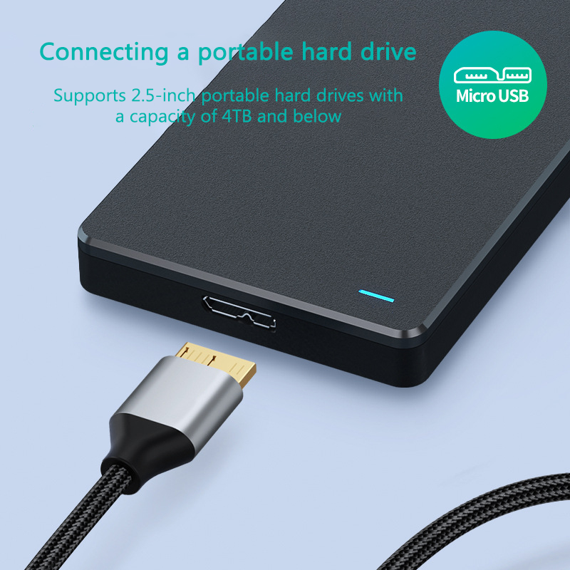 USB 3.0 to Micro B Cable Hard  - Samsung Ssd recension och pris