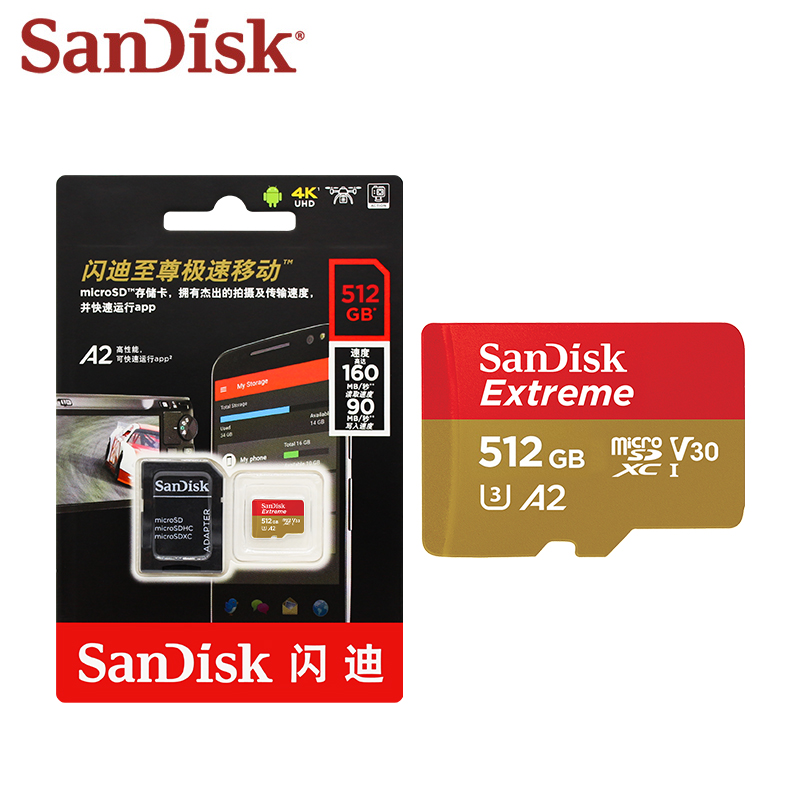 SanDisk Extreme V30 A2 microSD - Memory Card Ssd recension och pris