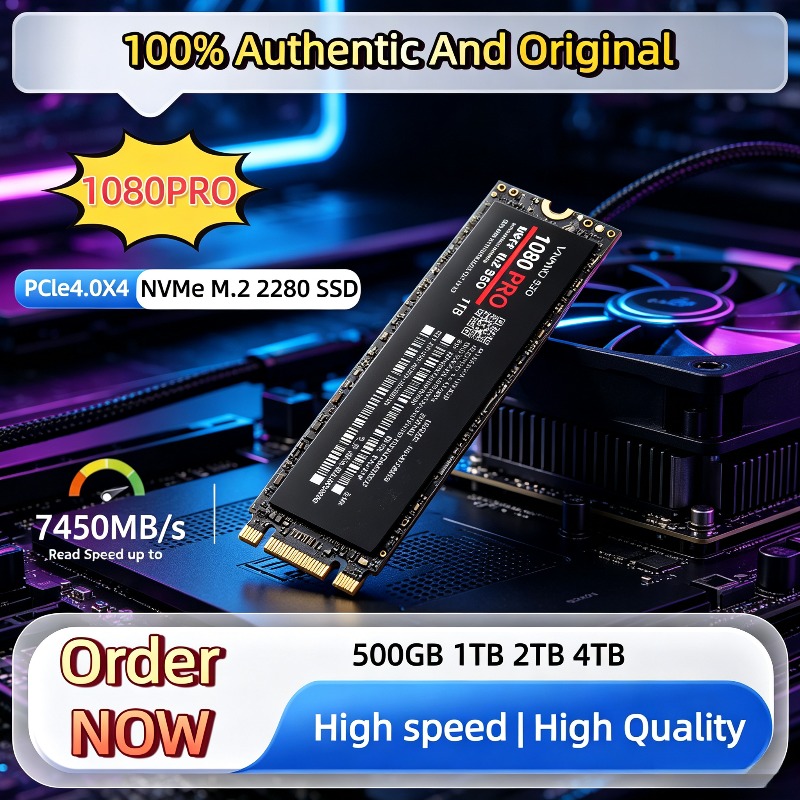 100% original 1080PRO PCIe 4.0 - Ssd 500Gb recension och pris