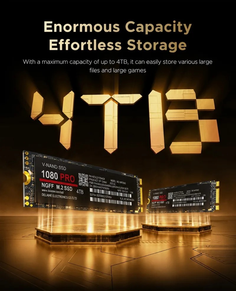 100% original 1080PRO PCIe 4.0 - Ssd 500Gb recension och pris