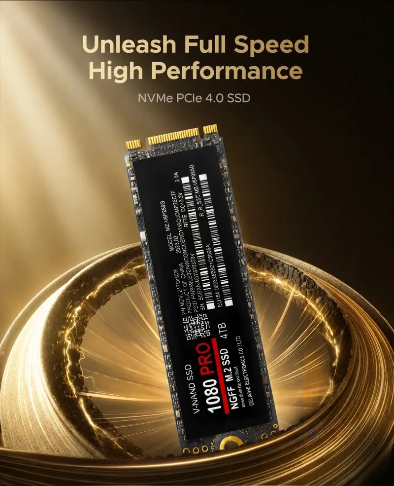 100% original 1080PRO PCIe 4.0 - Ssd 500Gb recension och pris