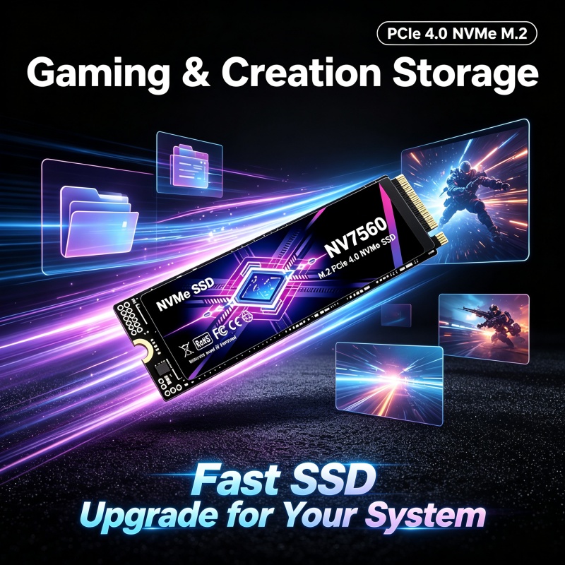 NV7560 M.2 2280 PCIe4.0 X4 NVM - Ssd 500Gb recension och pris