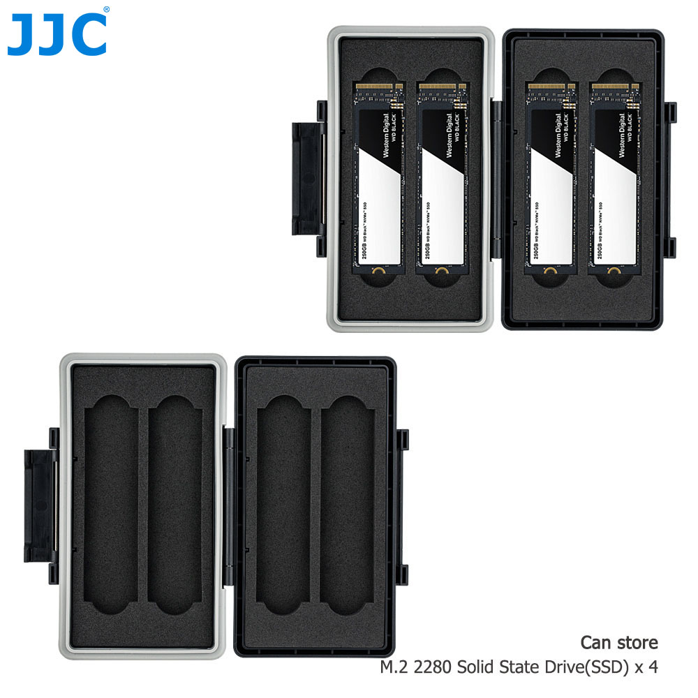 JJC 4-Slot Waterproof M2 2280  - Memory Card Ssd recension och pris