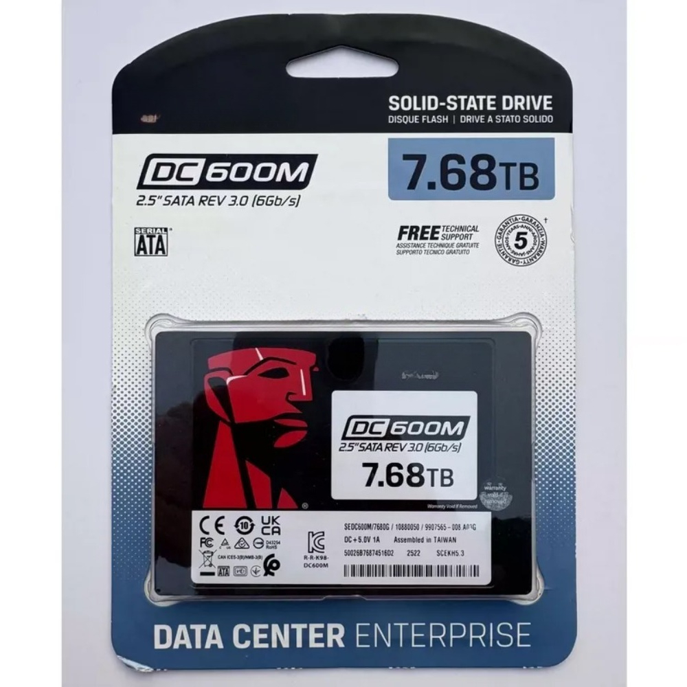 DC600M 3.84T 7.68T Solid State - Sata Ssd recension och pris