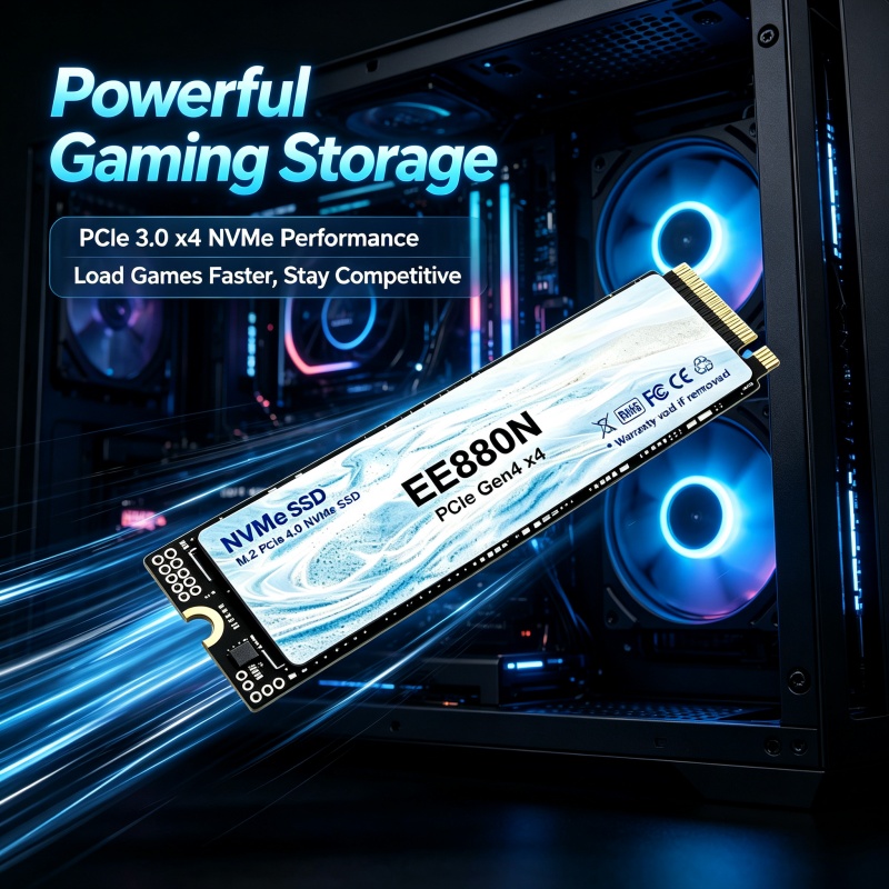 EE880N M.2 2280 PCIe 4.0 X4 NV - Ssd 500Gb recension och pris