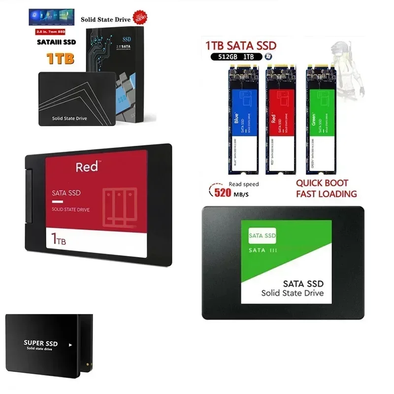 High Speed 500G 1TB 2TB 4TB So - Ssd 500Gb recension och pris