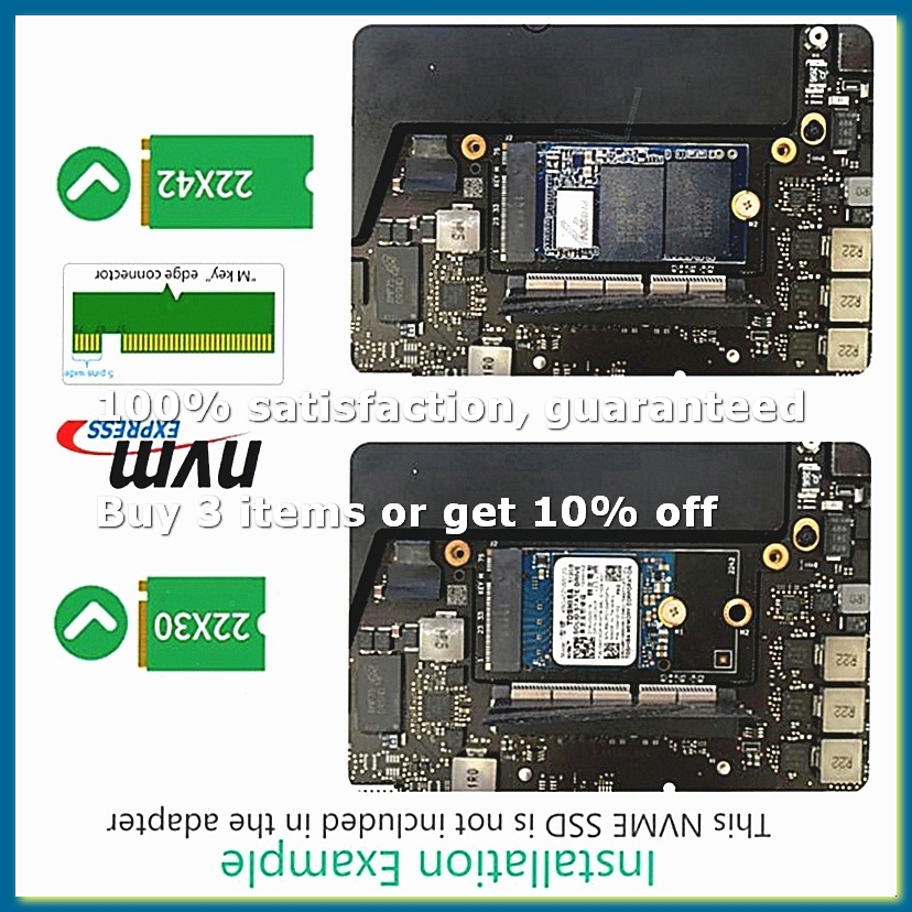 M.2 NGFF M-Key NVME SSD Conver - Nvme Ssd recension och pris