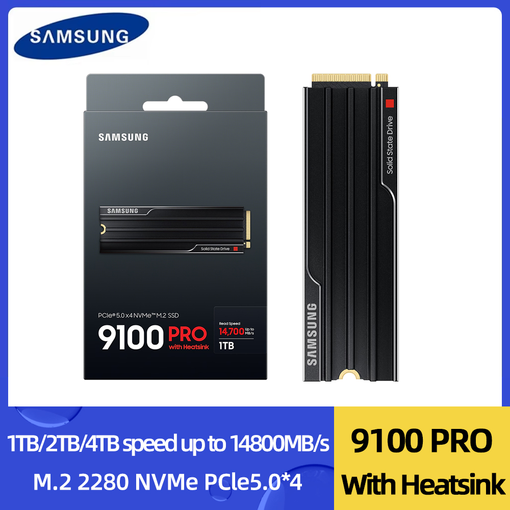 SAMSUNG SSD 9100 PRO with Heat - Samsung Ssd recension och pris