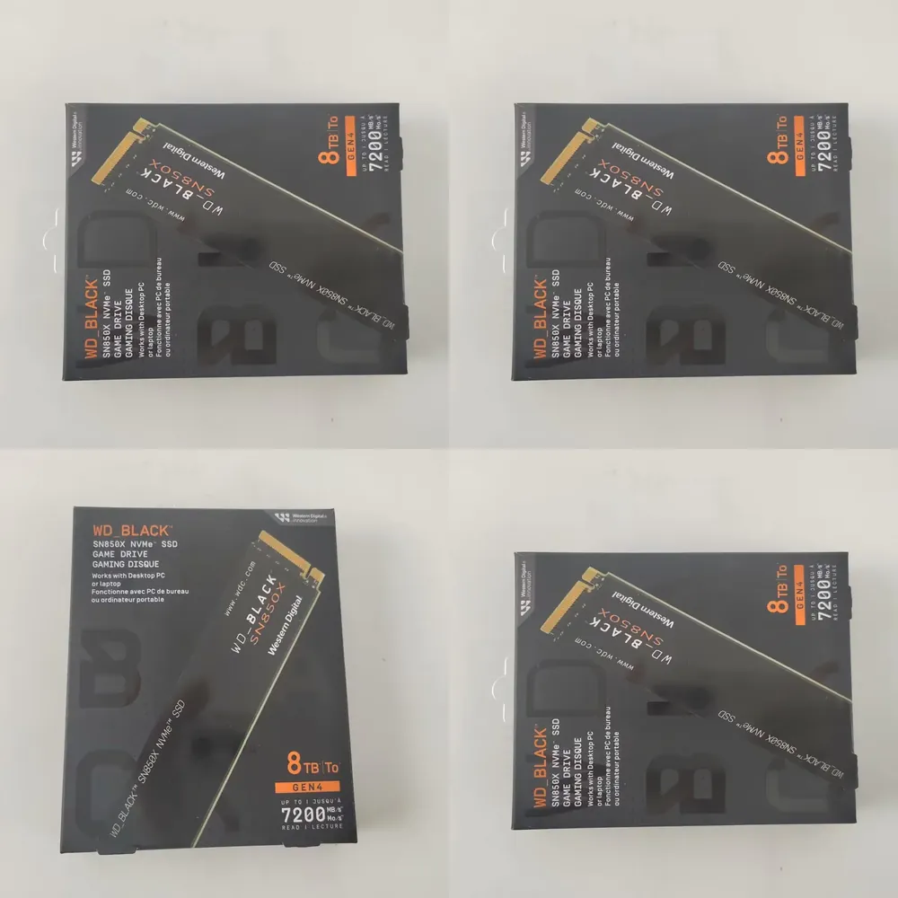 New WD_BLACK SN850X 8TB NVMe S - Nvme Ssd recension och pris