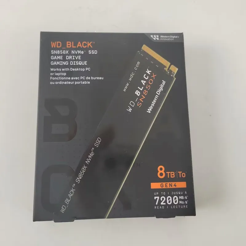 New WD_BLACK SN850X 8TB NVMe S - Nvme Ssd recension och pris