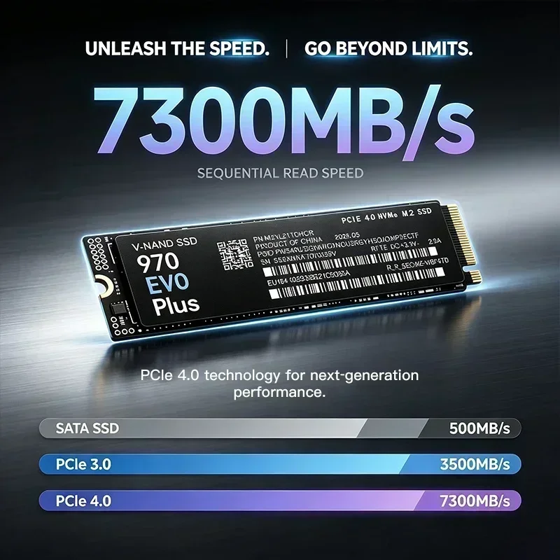 970 EVO Plus 7300MB/s 1TB 2TB  - Samsung Ssd recension och pris