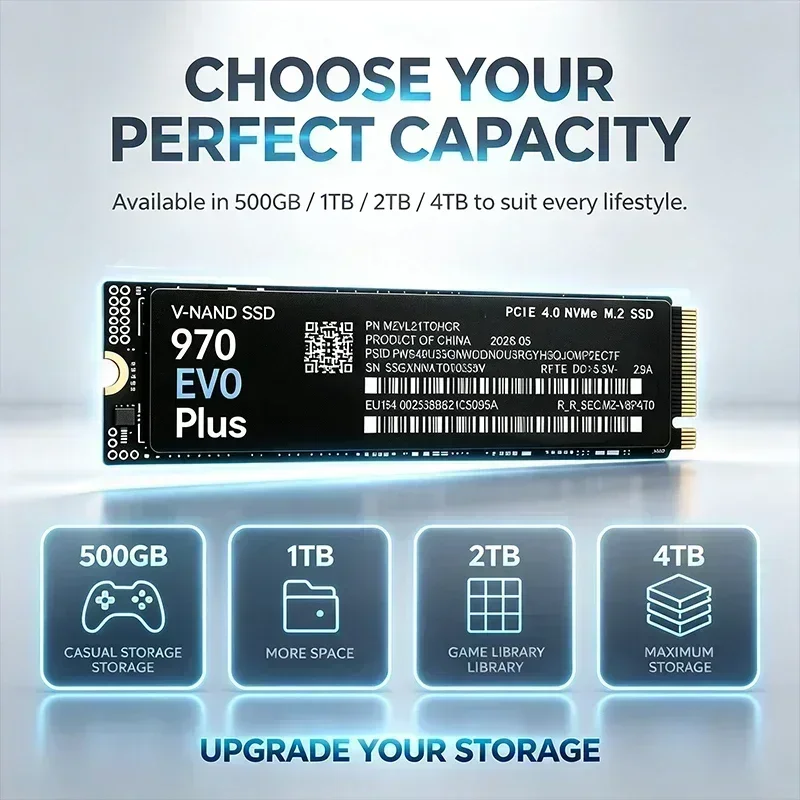 970 EVO Plus 7300MB/s 1TB 2TB  - Samsung Ssd recension och pris