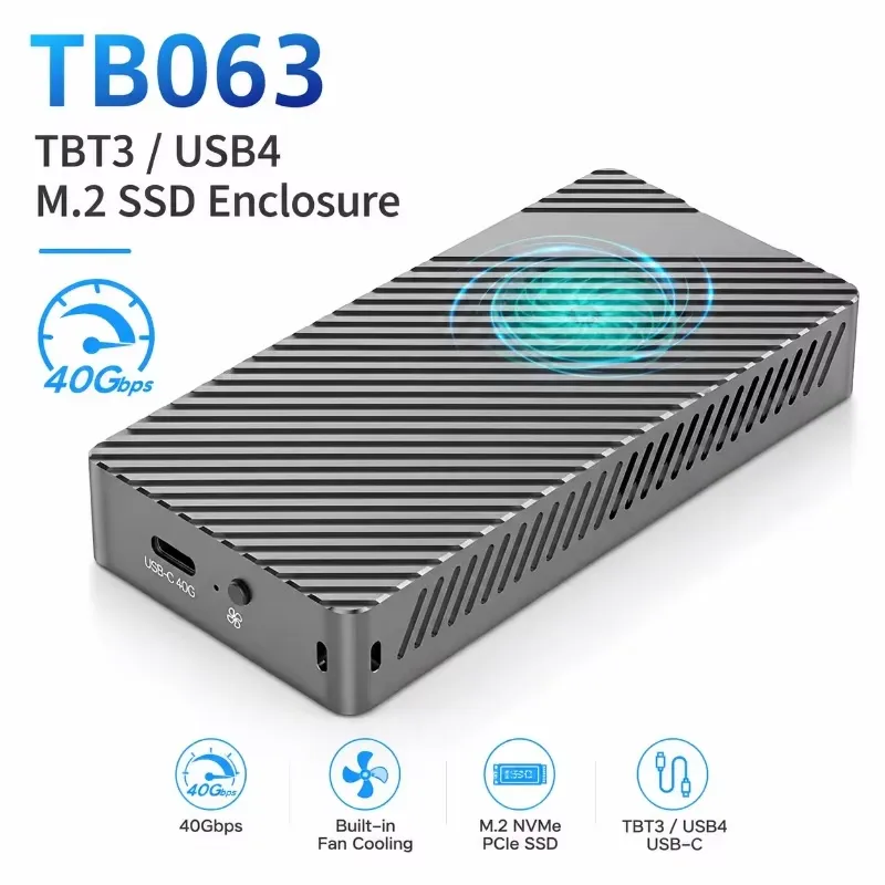 AP01 for Active Cooled 3 USB4  - Nvme Ssd recension och pris